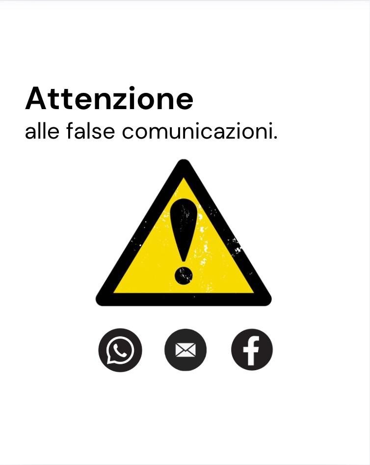 Attenzione alle false comunicazioni immagine decorativa